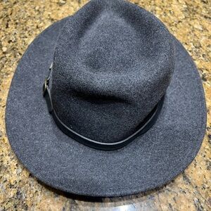 Pendleton Classic Dark Gray Wool Fedora Hat